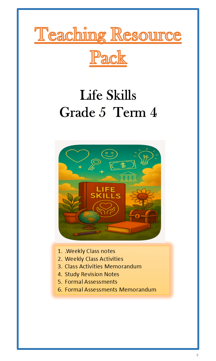 Life Skills Grade 5 Term 4