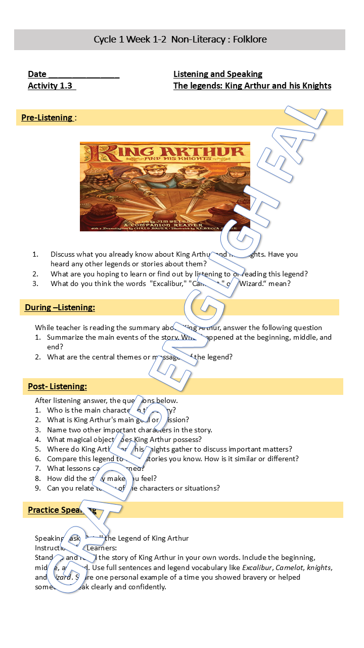 English First Additional Language Grade 5 Term 4 - Image 5