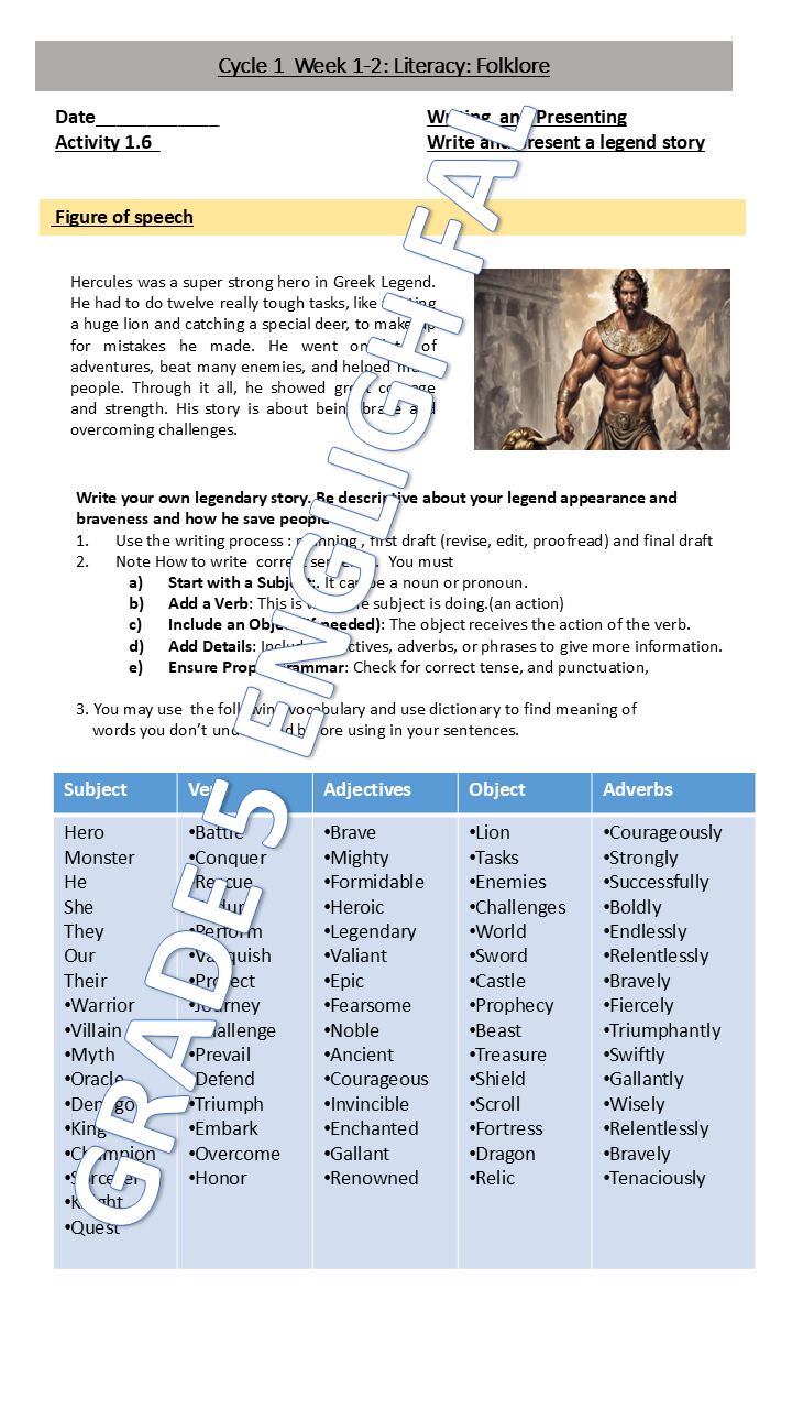 English First Additional Language Grade 5 Term 4 - Image 8