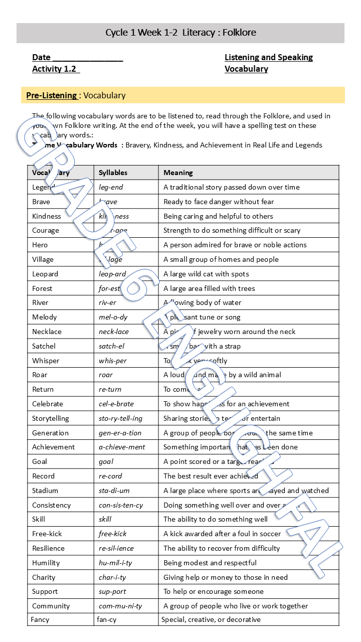English First Additional Language Grade 6 Term 4 - Image 4