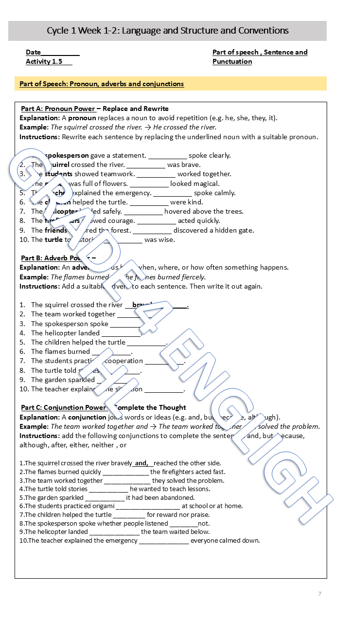English Home Language Grade 4 Term 4 - Image 7