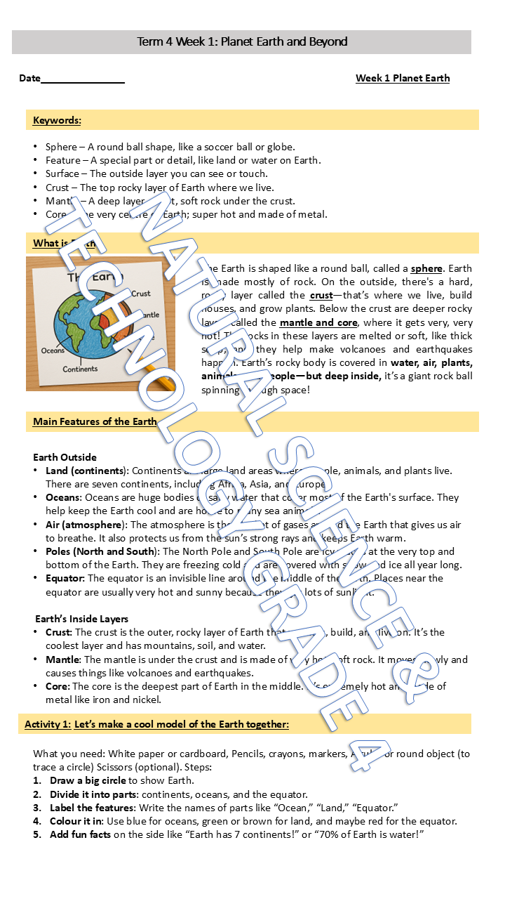 Natural Science and Technology Grade 4 Term 4 - Image 3